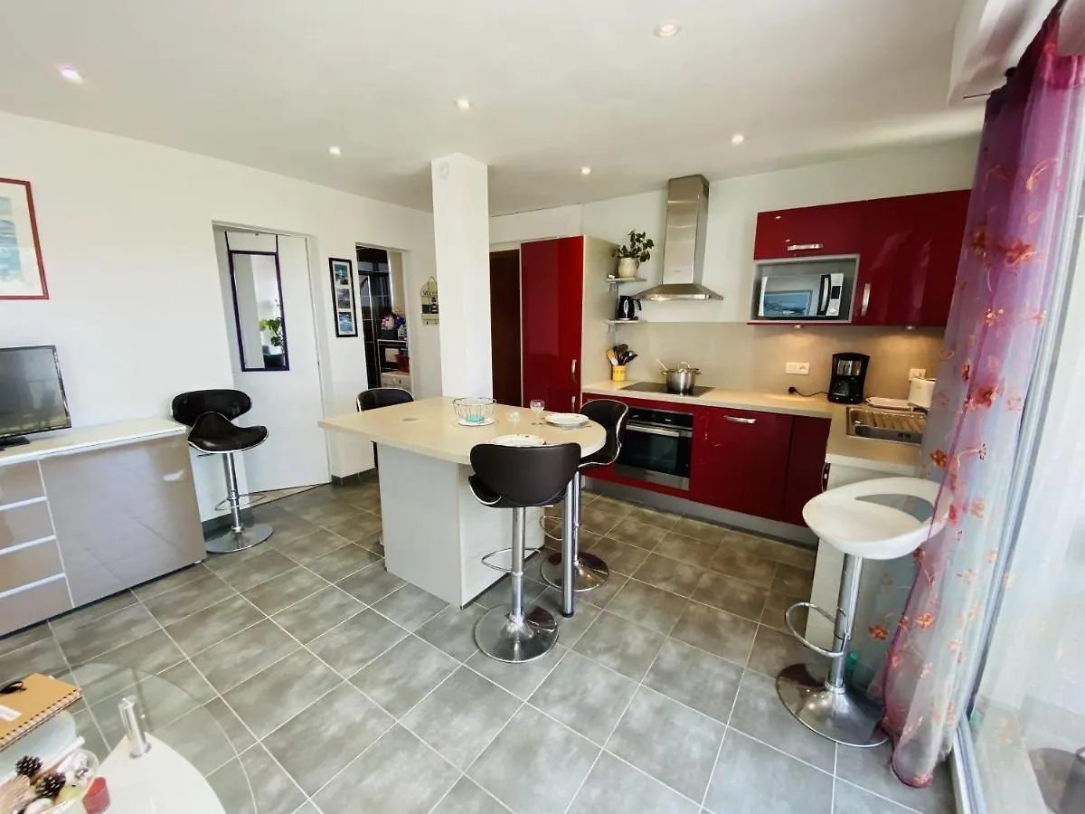Appartement Tal Mor 2 - Balcon Vue Mer, Wifi, Plage 50M - D8 à Carnac